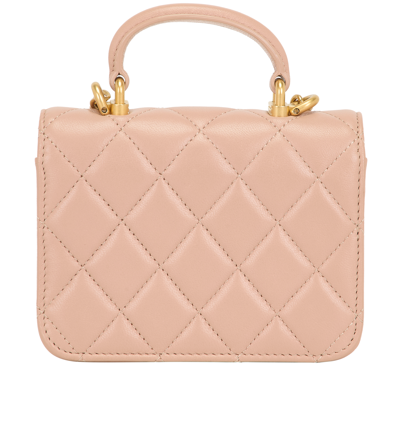 Mini Top Handle WOC, &pound;1,700, Handbags, Pink, Leather, Back view